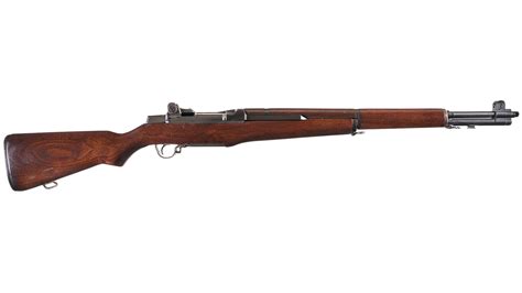 Us M1 Garand Rifle Made With An M1c Receiver Rock Island Auction