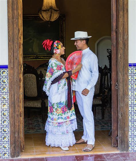 man and woman in traditional mexican costume photograph by ann moore fine art america