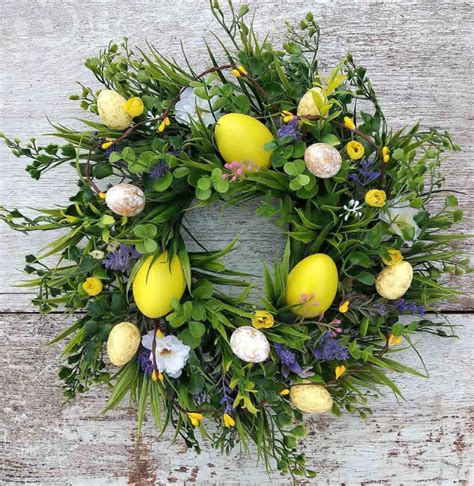 60 Best Easter Egg Wreaths Diy For Front Door Home Decor Page 40 Of