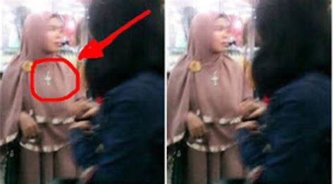 Berjilbab Tapi Berkalung Salib Setelah Ditanya Ternyata Jawaban Wanita