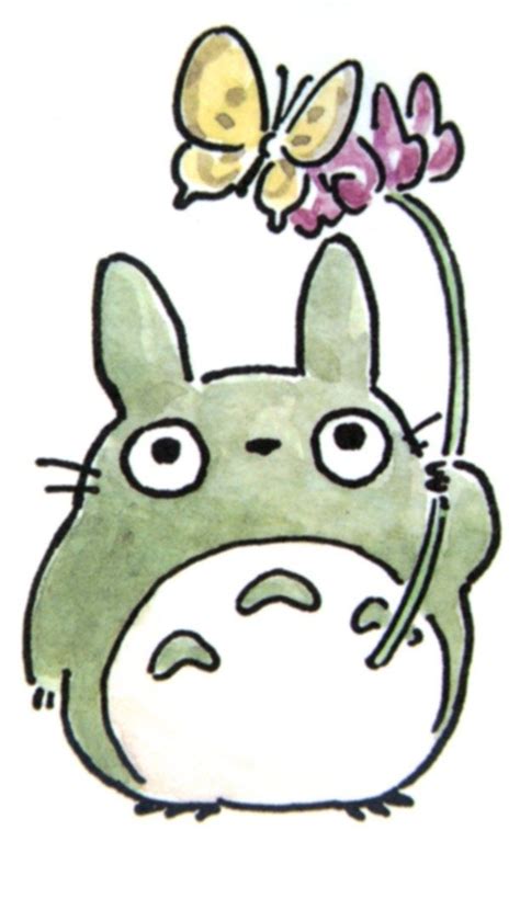 Totoro Chibi Anime Totoro Totoro Drawing My Neighbor Totoro