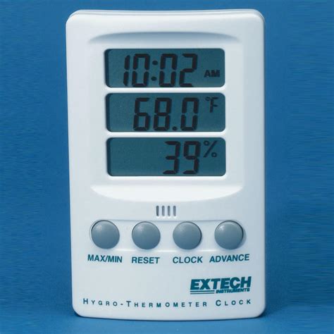 Temperature And Humidity Gauge Extech Mission Allergy