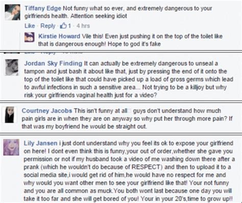Hot Vagina Prank Video Brad Holmes Rubs Chilli On Girlfriends Tampon Internet Goes Nuts