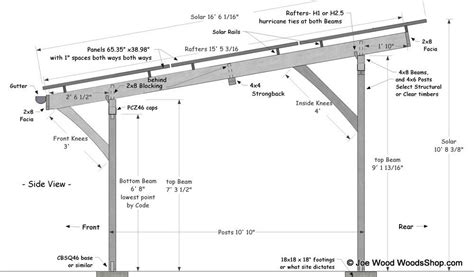 How To Draw A Carport Plan At How To Draw