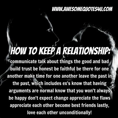 How To Keep A Relationship