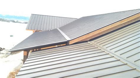 24ga Medium Bronze Standing Seam Roofing This Roof Application Is