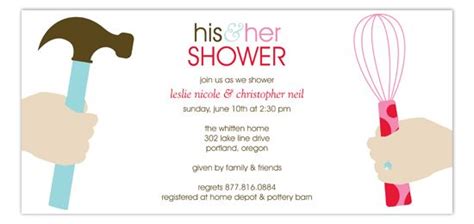 his and hers forever invitation his and her shower couple wedding