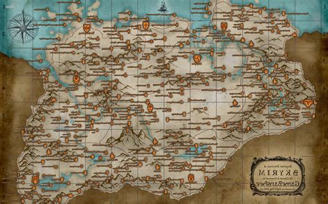 29 Skyrim All Locations Map Maps Online For You