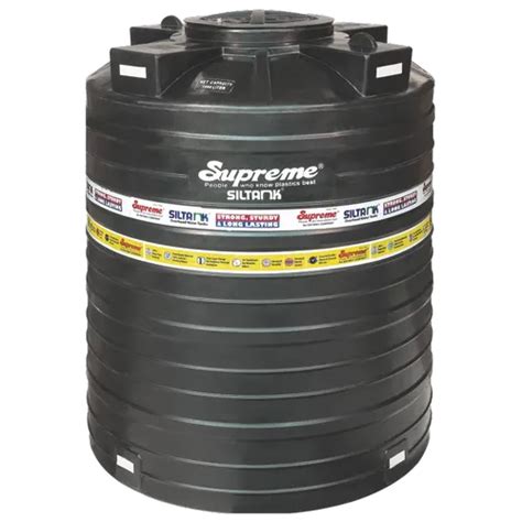 Plastic Supreme Upvc 500l Two Layer Overhead Black Water Tank At Best