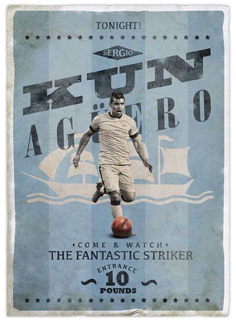 Retro Football Posters On Behance Football Poster Retro Football