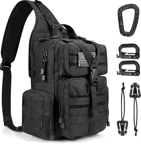 G4free Small Military Sling Bag Tactical Backpack Molle Assault One