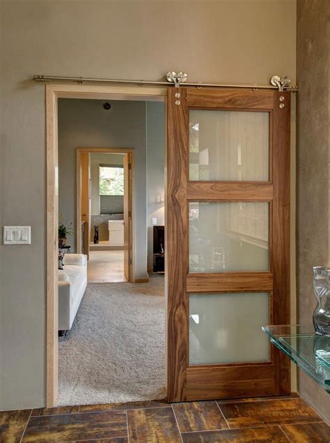 Modern technologies allow you to harmoniously fit interior doors into the interior of any style and direction. Spa Retreat Sliding Partition Door #interiorbarndoors ...