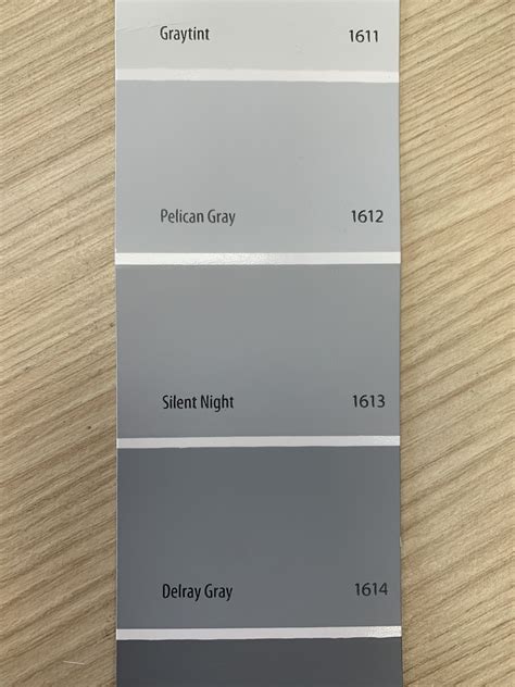 Cool Gray Paint Benjamin Moore Pelican Gray Silent Night Delray Gray