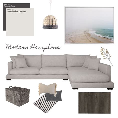 Modern Hamptons Interior Design Mood Board By Theblushcollective