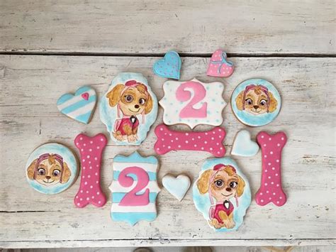 Paw Patrol Skye Cookies Decorated Cookie By Martina Cakesdecor
