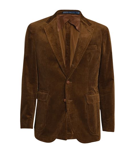 Polo Ralph Lauren Corduroy Tailored Jacket Harrods Kr