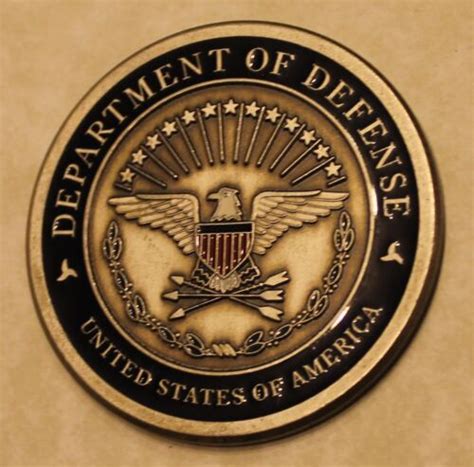 Under Secretary Of Defense Personnel And Readiness Challenge Coin Ebay