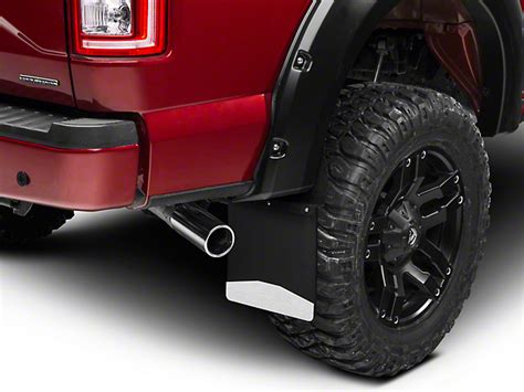 husky liners f 150 12 inch wide kickback mud flaps front or rear textured black top and