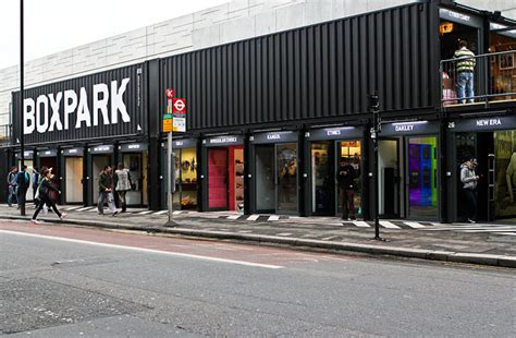 Boxpark Londons First Pop Up Shipping Container Mall Opens In Shoreditch