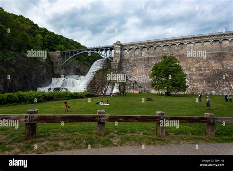Croton Gorge Park And New Croton Dam Croton On Hudson New York Usa
