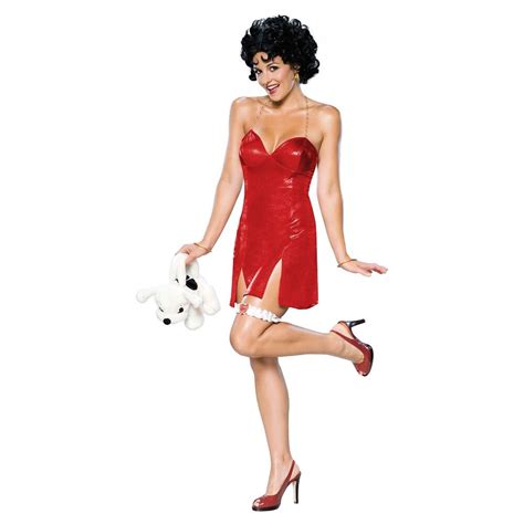 Betty Boop Adult Womens Sexy Short Dress Halloween Costume Stdplus