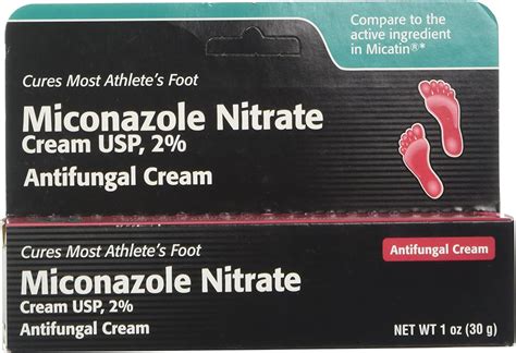 Taro Miconazole Nitrate 2 Antifungal Cream 1 Oz Silver Rod Pharmacy
