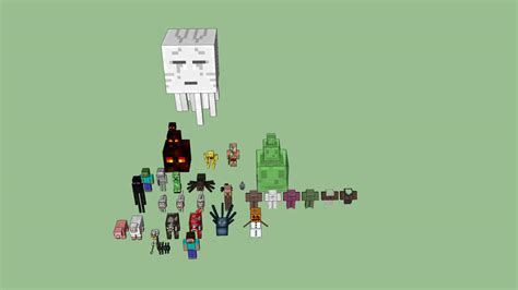 Minecraft Mob Pack 3d Warehouse