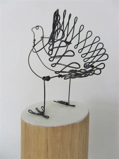 Wire Chicken Chicken Ornament Wire Bird Bird Sculpture Etsy Uk