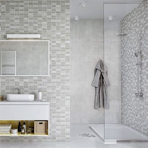 Check out our tile effect bathroom wall panels to deliver great results with minimum fuss and at a great price. Grey Brick Effect Bathroom Tiles - the-one-and-only-karoliina