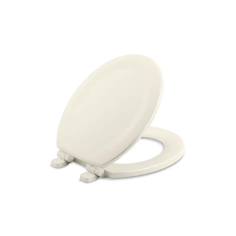 Have a smooth and comfortable layer that is easy to clean and maintain. KOHLER Stonewood Round Closed Front Toilet Seat in Biscuit ...