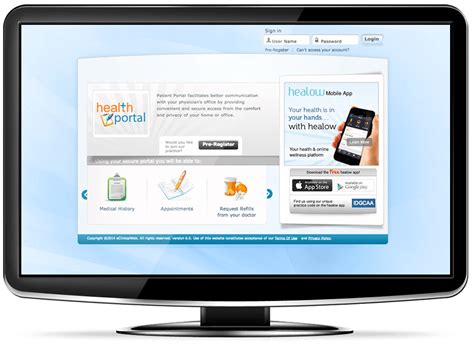 Patient Portal Screen2x Eclinicalworkseclinicalworks
