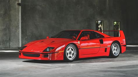 It is immediately apparent how much f1 technology is integrated and how extensively engineered yet simple everything is. 1991 Ferrari F40 Supercar for Auction at RM Sotheby's