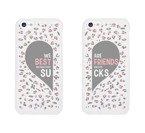 Best Friend Phone Cases Cute Leopard Print Phone Covers For Iphone 4