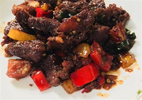250 gram daging has dalam, diiris tipis melawan serat. Resep Daging Sapi Blackpaper : Frozen Food Beef ...