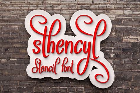 19 Stencil Fonts For Cricut That Will Make You A Stenciling Pro