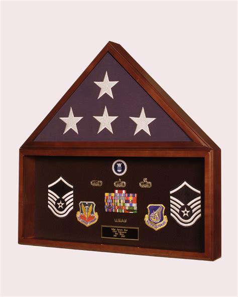 Flag And Memorabilia Display Case American Made For American Heroes For
