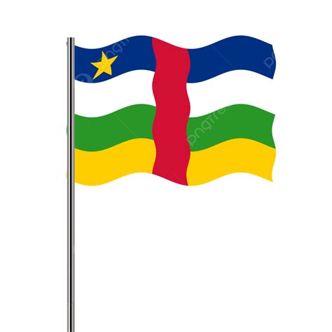 Central Hd Transparent Central African Republic Flag Waving Central