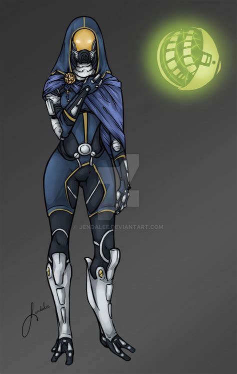 Quarian Oc Commission By Jendalee On Deviantart