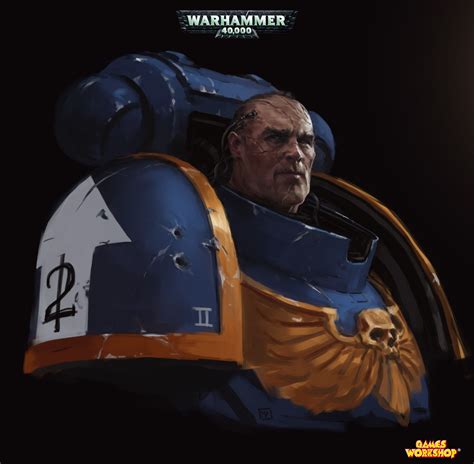 Warhammer 40k Space Marines Supplement Portraits By Miguel