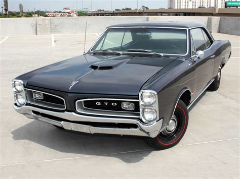 1966 Pontiac Tempest Gto Hardtop Coupe Muscle Classic Wallpaper