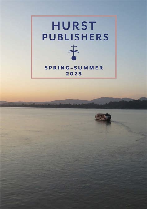 Springsummer 2023 Hurst Publishers