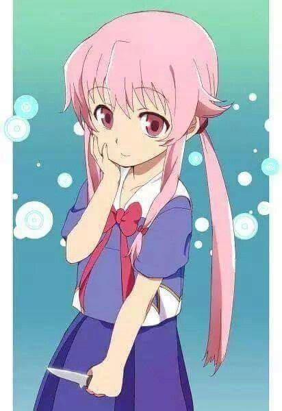 Little Yuno Is So Adorable Gasai Yuno Mirai Nikki Anime