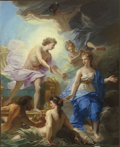 Jean Baptiste Zhuvene Apollon Et Thetys Apollo And Thetis 18th
