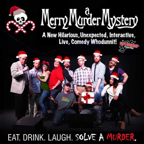 murder mystery comedy show a merry murder mystery bright box
