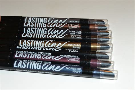 Bare Minerals Lasting Line Long Wearing Eyeliner Review Swatches