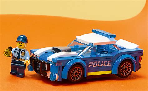 Lego City Police Car 60312 Building Kit Includes A Police Officer Mini