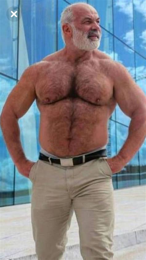 Pin By Al Antone On Daddy Muscle Bear Men In Tight Pants Handsome Older Men Bear Gay Men