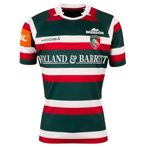Kooga Leicester Tigers Home Replica Rugby Shirt 201617
