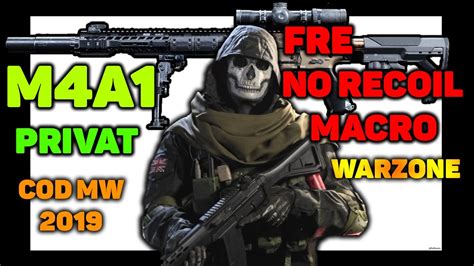 Call Of Duty Free No Recoil Macro M4a1 Youtube