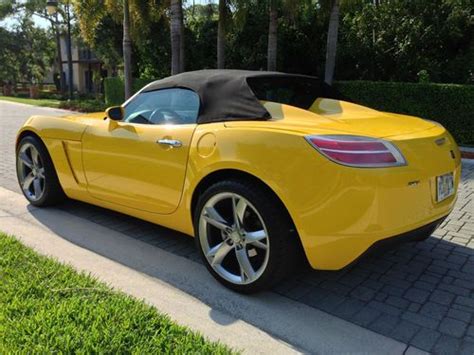 Saturn Sky Turbo Convertible Sports Car Pictures